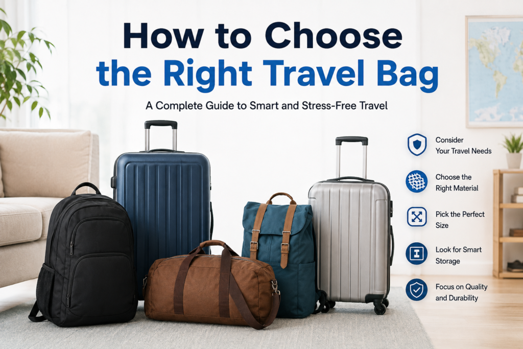 How to Choose the Right Travel Bag