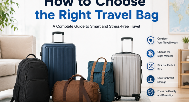 How to Choose the Right Travel Bag
