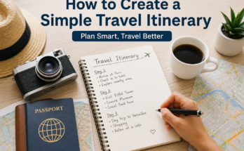 How to Create a Simple Travel Itinerary