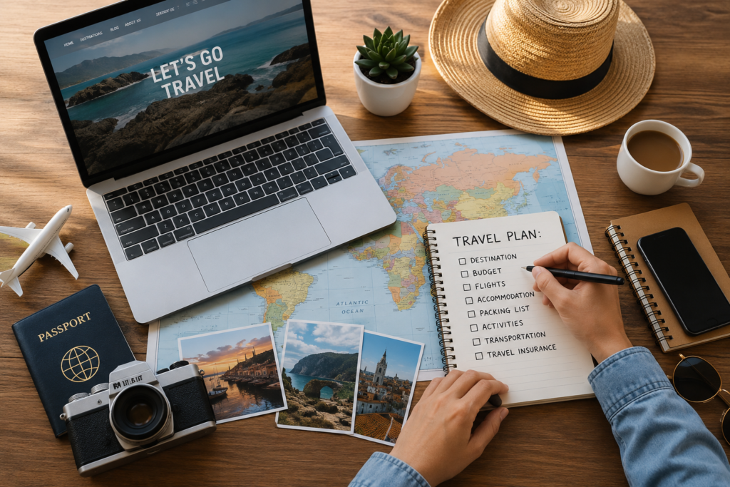 How to Organize Your Travel Plans