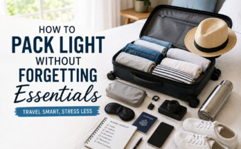 How to Pack Light Without Forgetting Essentials