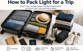 How to Pack Light for a Trip