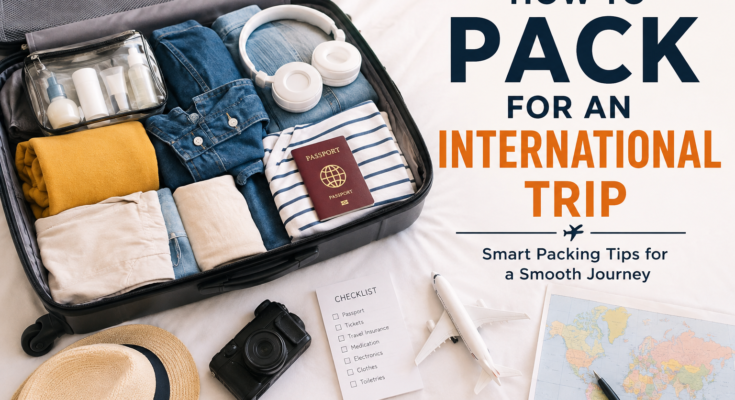 How to Pack for an International Trip