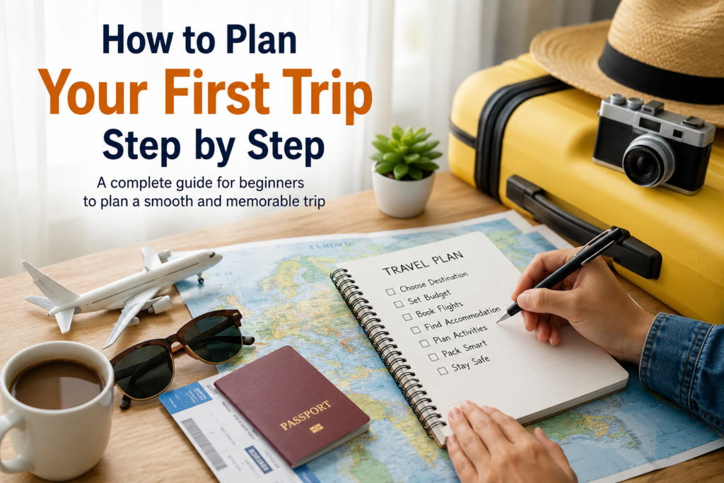 How to Plan Your First Trip Step by Step