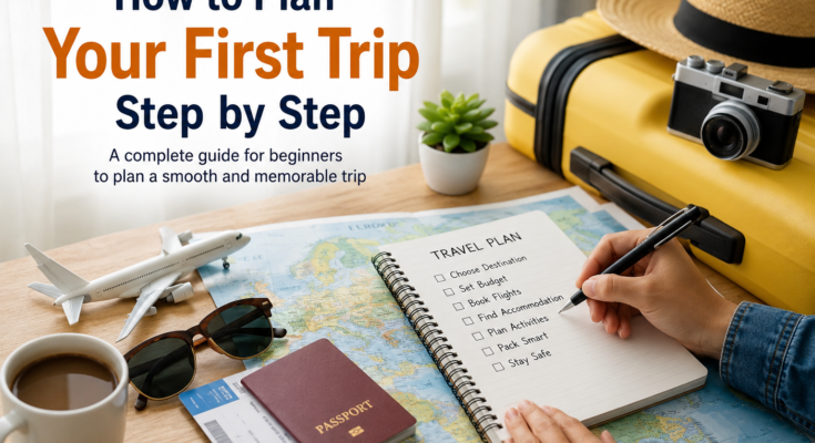 How to Plan Your First Trip Step by Step