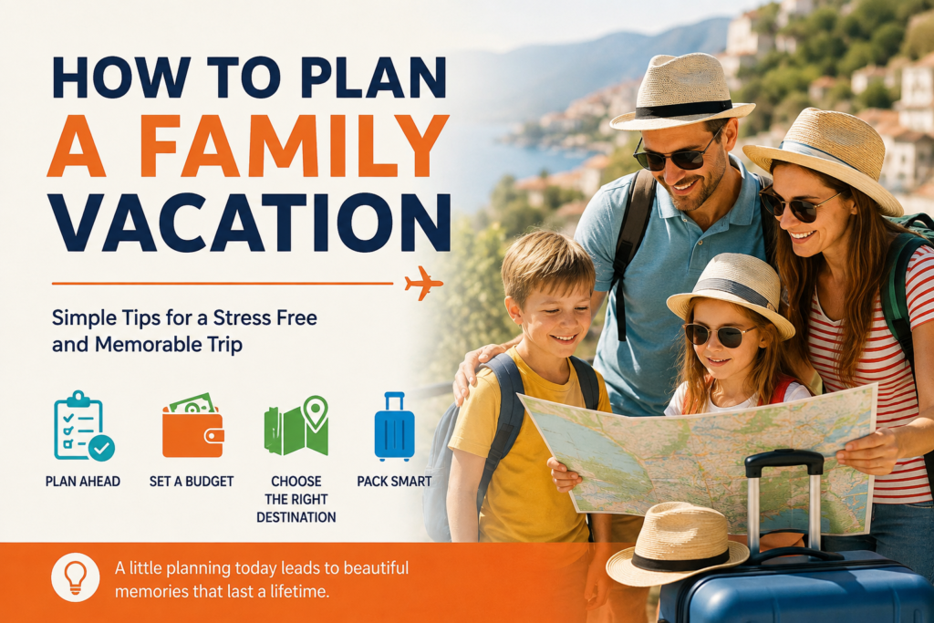 How to Plan a Family Vacation