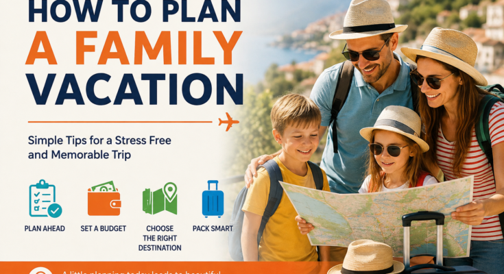 How to Plan a Family Vacation