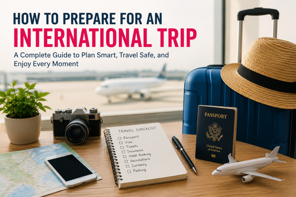 How to Prepare for an International Trip