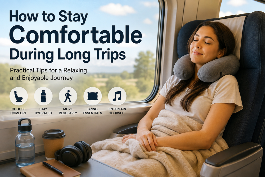 How to Stay Comfortable During Long Trips