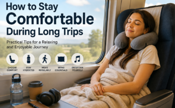 How to Stay Comfortable During Long Trips