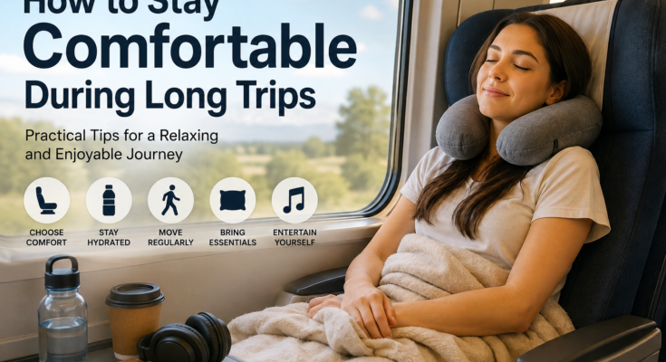 How to Stay Comfortable During Long Trips