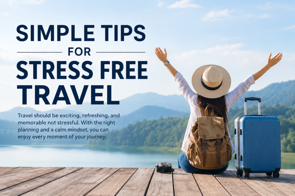 Simple Tips for Stress Free Travel