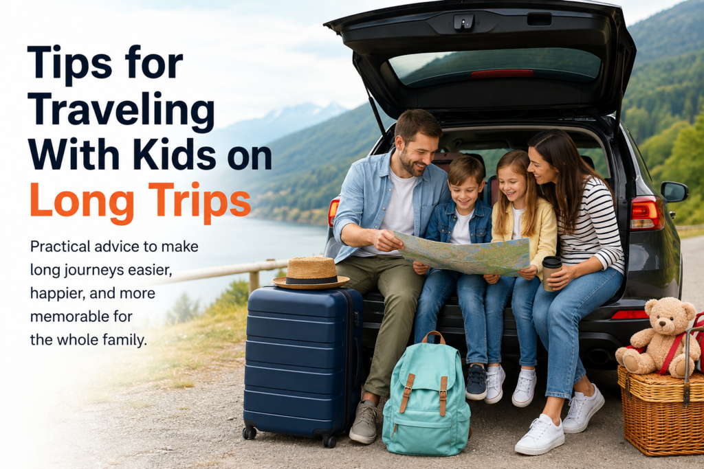 Tips for Traveling With Kids on Long Trips