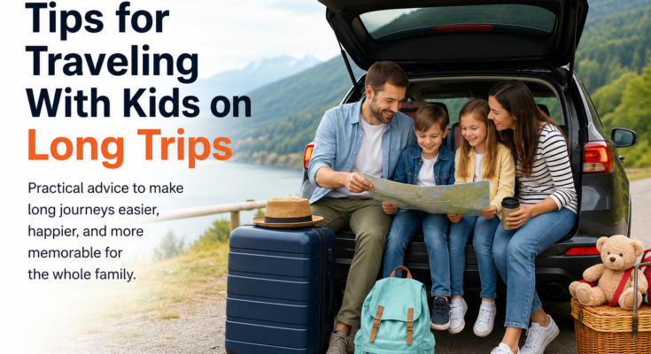 Tips for Traveling With Kids on Long Trips