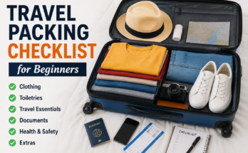Travel Packing Checklist for Beginners
